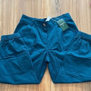 HALARA Dark Teal Jogger Work Pants NWT size M